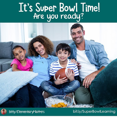It's Super Bowl time! Take advantage of the children's enthusiasm and let them enjoy some football themed learning experiences!