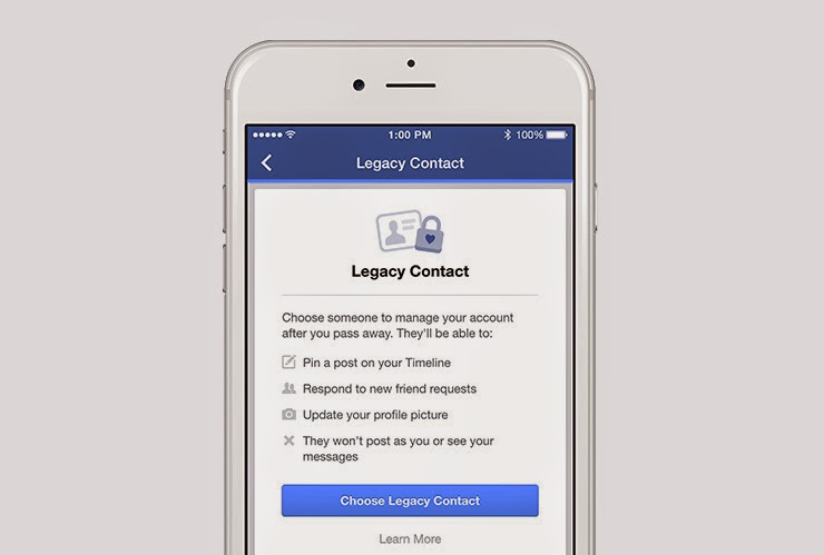 Facebook Legacy Contact feature