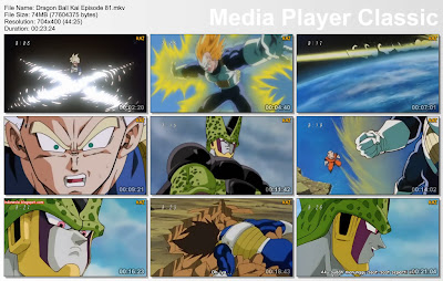 Download Film / Anime Dragon Ball Kai Episode 81 "Serangan Terakhir Vegeta! Ketakutan Terhadap Cell Wujud Sempurna" Bahasa Indonesia