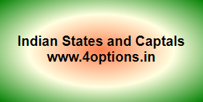 Indian states and Capitals