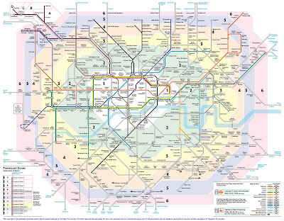 Londra Metro Haritasi