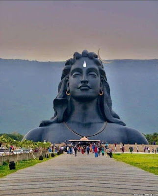 Adiyogi-wallpaper-black