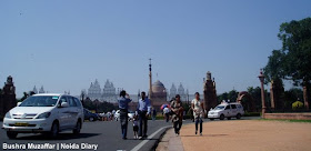 Outside View of Rashtrapati Bhavan, New Delhi