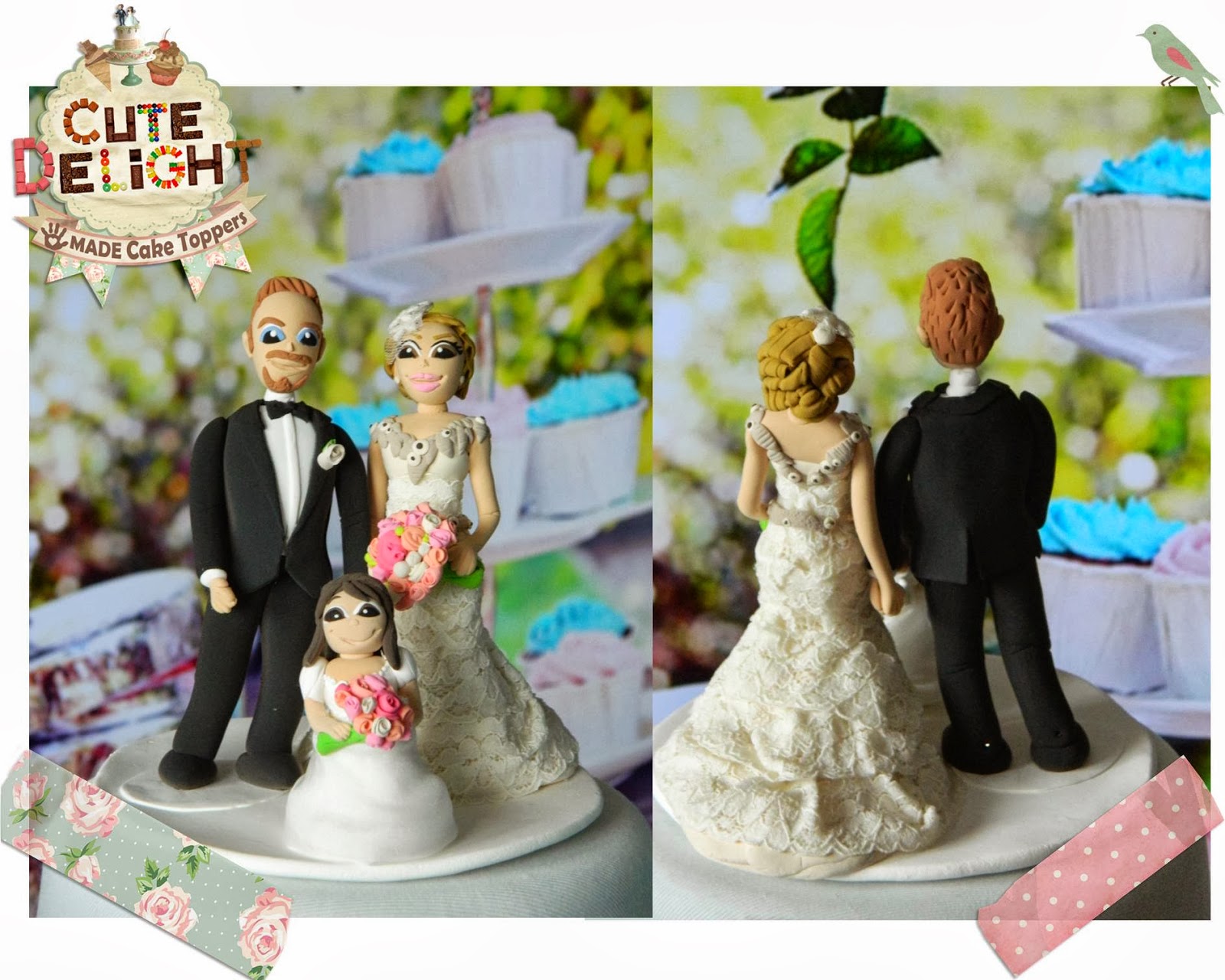  Wedding  cake  toppers  Custom Cake  Topper  Funny cake  