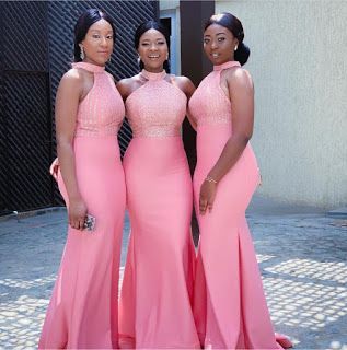 African Attire Bridesmaid Dresses.