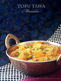 Tofu Indian curry recipe