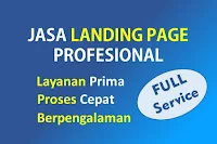 Jasa LandingPage Profesional TERIMA JADI Diskon 200000 Kupon DISC200RB