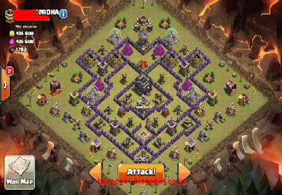 Base War TH 9 Terkuat dan Terbaru