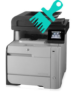 Print page Cleaning HP Laserjet Pro M476 MFP 