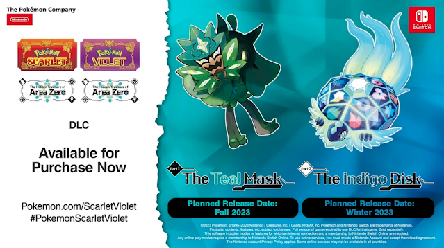 Pokemon Scarlet and Violet DLC: The Teal Mask