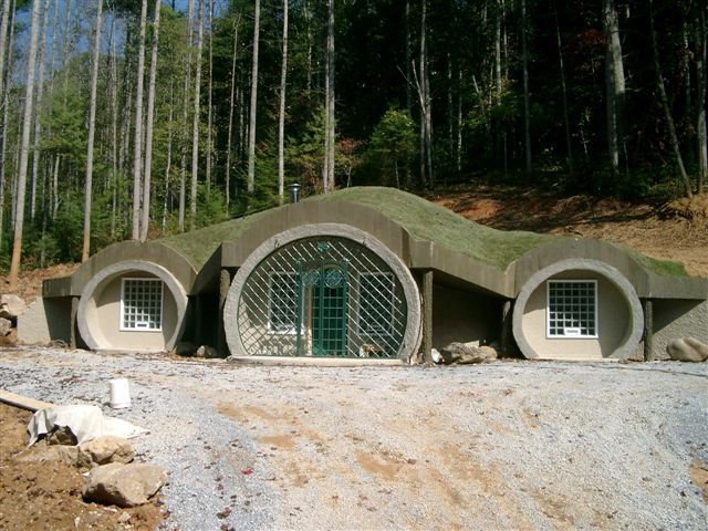 Monolithic Dome Hobbit Home