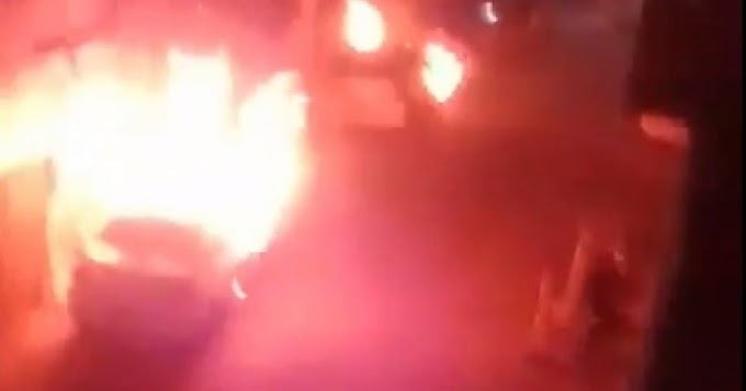 Após troca de tiros, carros são incendiados no bairro do Pero Vaz, em Salvador