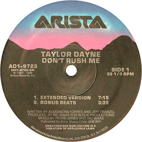 Don't Rush Me (Extended Version) - Taylor Dayne
