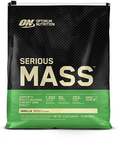 Optimum Nutrition Serious Mass Protein Powder