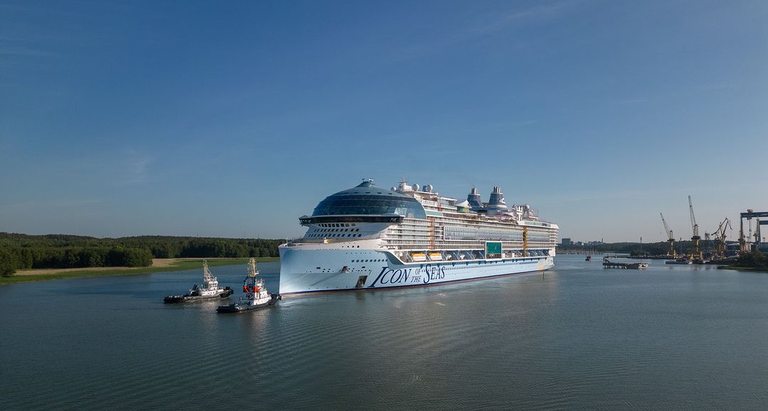 Icon of the Seas departs on maiden sea trials