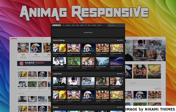 Animag Pro Responsive Blogger Template