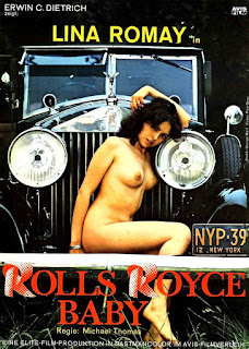 affiche de ROLLS ROYCE BABY film érotique de Erwin C Dietrich avec Lina Romay