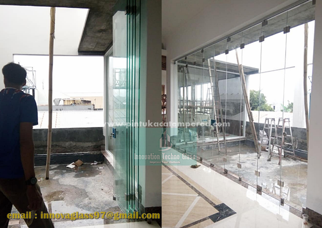 Top Terbaru 19 Pintu Lipat Kaca Tempered