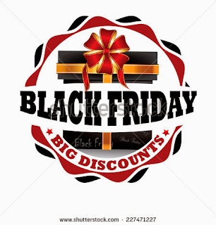 Black Friday - Big discounts, black friday label, black friday sticker