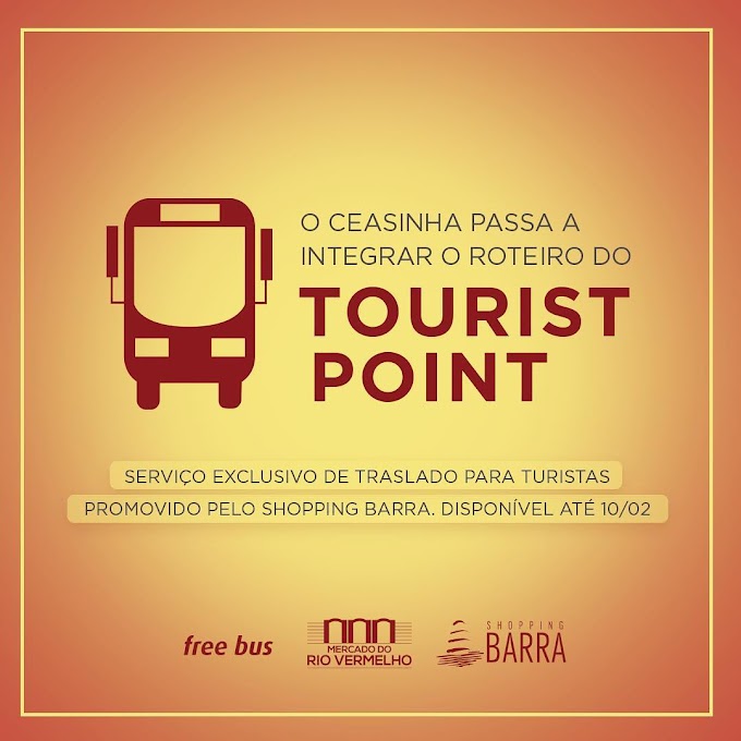 Ônibus grátis para Ceasinha do Rio Vermelho, só para turistas e até dia 10fev