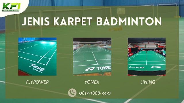 Karpet Badminton Court