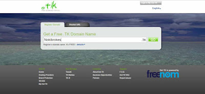 Free domain registration