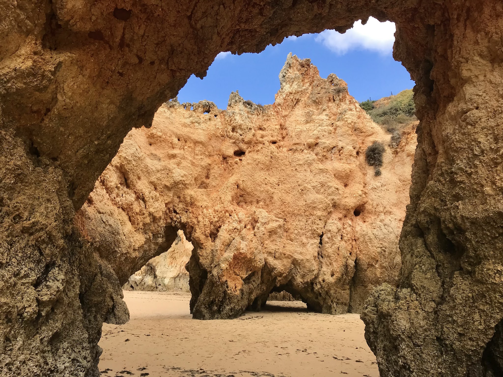 Trilho, Ponta Joâo d´Arens, Praia do Vau, Praia do Alemão, Prainha, Algarve, Portugal