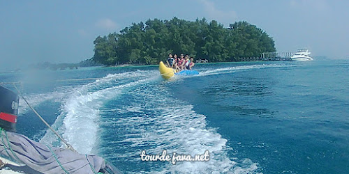 wahana water sport destinasi Pulau Seribu