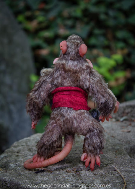 ooak fantasy handmade creature goblin fae elf 