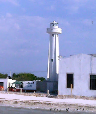 Faro Telchac Puerto Yucatan Mexico