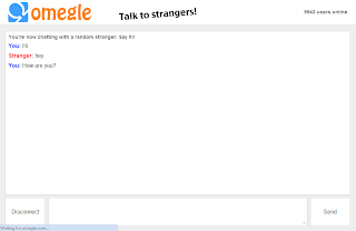 Omegle application