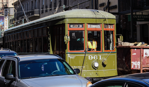 Canal Street New Orleans NOLA Trams