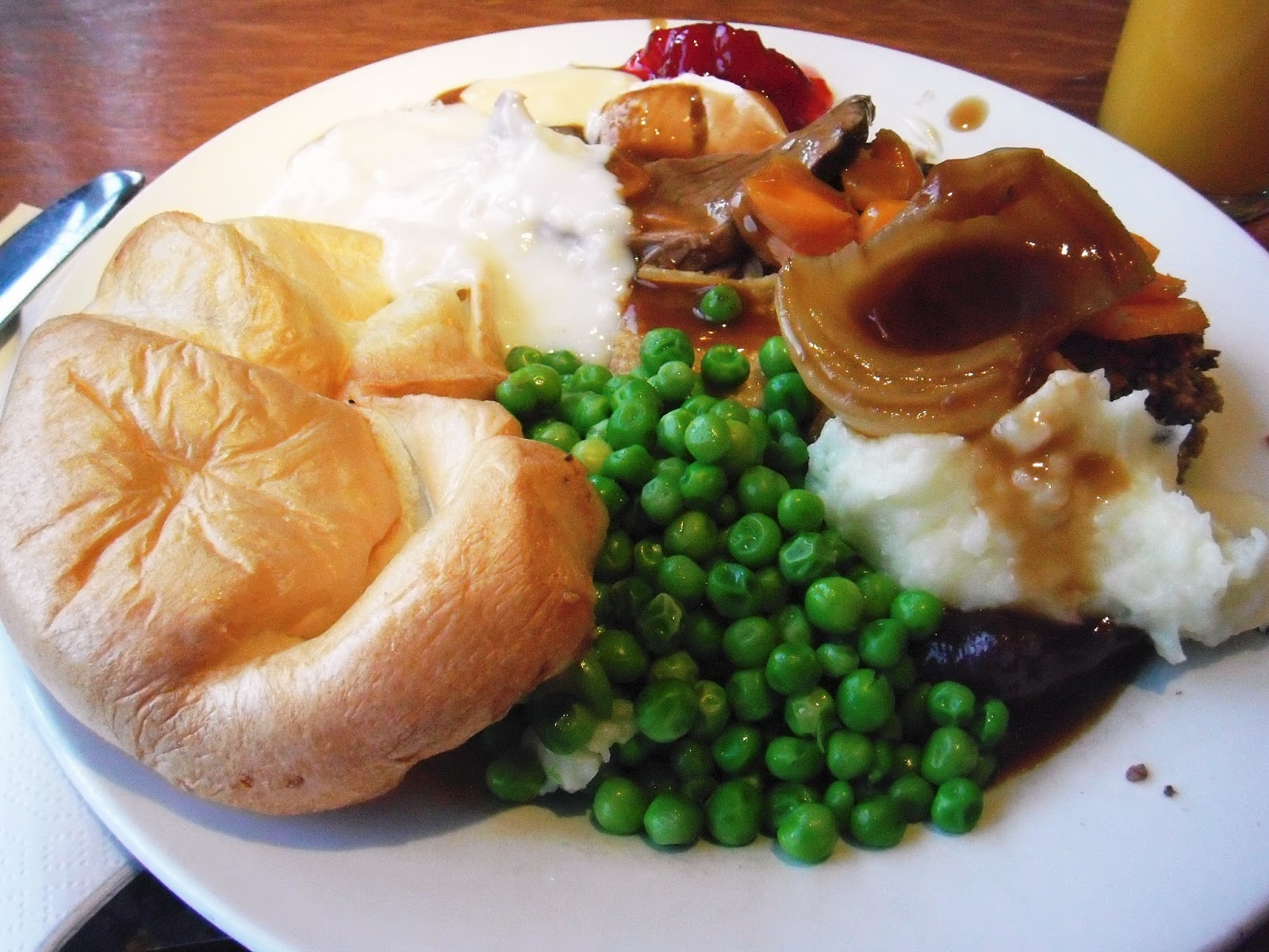 イギリス料理をイギリスならではのファミレスでtoby Carvery Oh My Ua