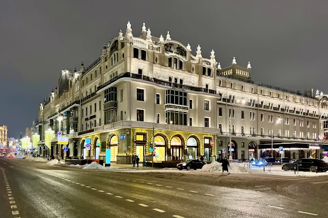 Театральная площадь, Театральный проезд, гостиница Metropol Отель Москва