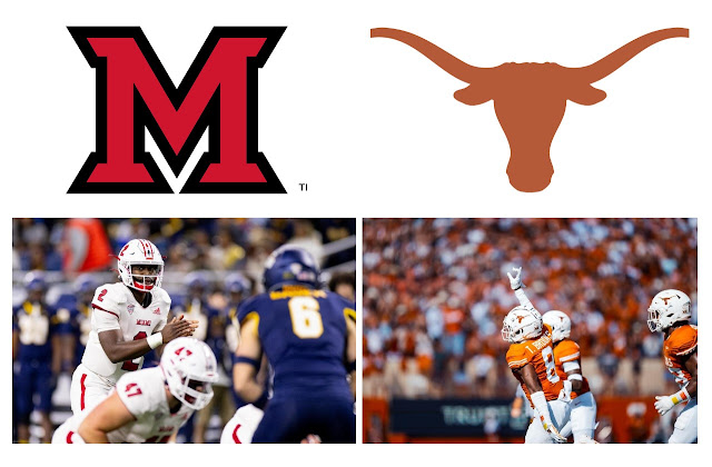 FVB Sports FBS Playoffs 2nd Round #23 Miami (OH) RedHawks vs #7 Texas Longhorns