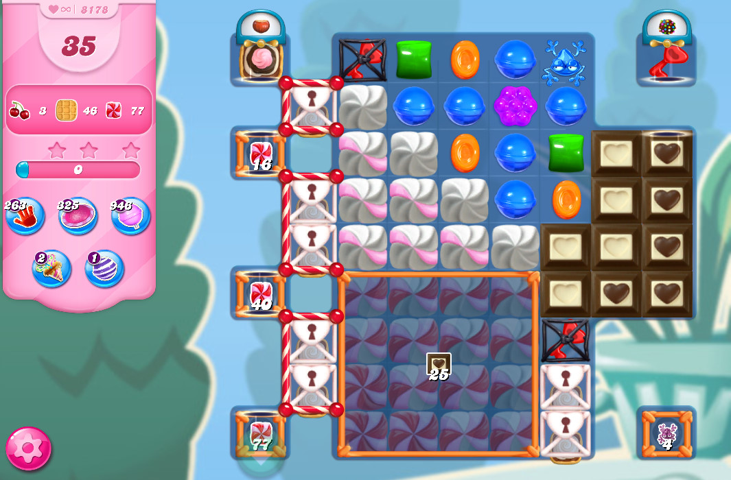 Candy Crush Saga level 8178