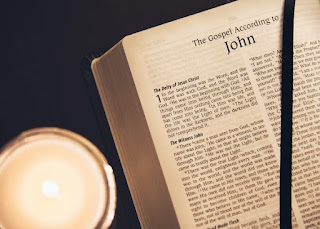 The first verse of the Gospel of John says that Jesus is the Word, which links back to Genesis. This can be confusing, but here is clarification.