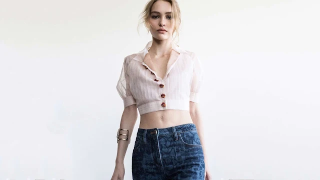 Free Lily Rose Depp HD Celebrity wallpaper. Click on the image above to download for HD, Widescreen, Ultra  HD desktop monitors, Android, Apple iPhone mobiles, tablets.