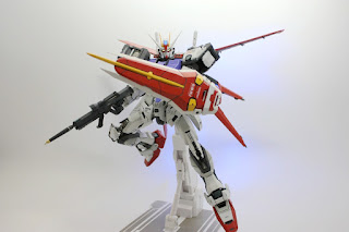 REVIEW Metal Build Plus GAT-X105+AQM/E-X01 Aile Strike Gundam, Mo Show