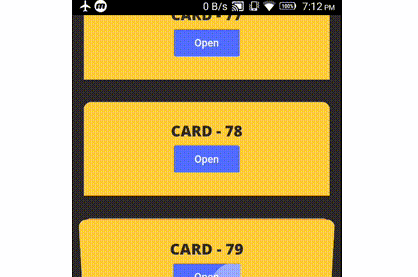 Simple folding cell widget implemented in Flutter