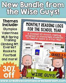 http://www.teacherspayteachers.com/Product/Reading-Logs-by-Month-for-the-Whole-School-Year-Bundle-1481745