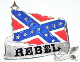 Rebel Flag Belt Buckle