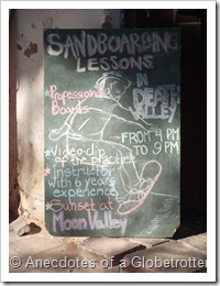 Sand boarding Lessons