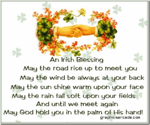 st pats irish blessing