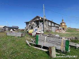 Село Чаваньга. Жилые строения