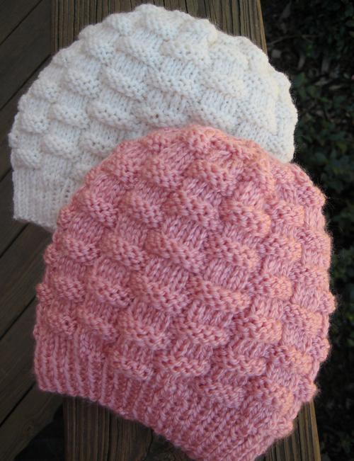 Basket-Weave Baby Hat - Free Pattern 