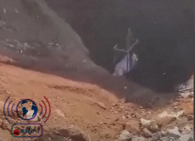 حسن نصر الله من تحت أنقاض مبنى قيادة الحزب بعد الغارة