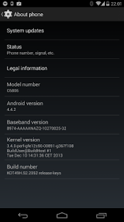 Android 4.4 update now available for Sony Xperia Z Ultra Google Play edition.