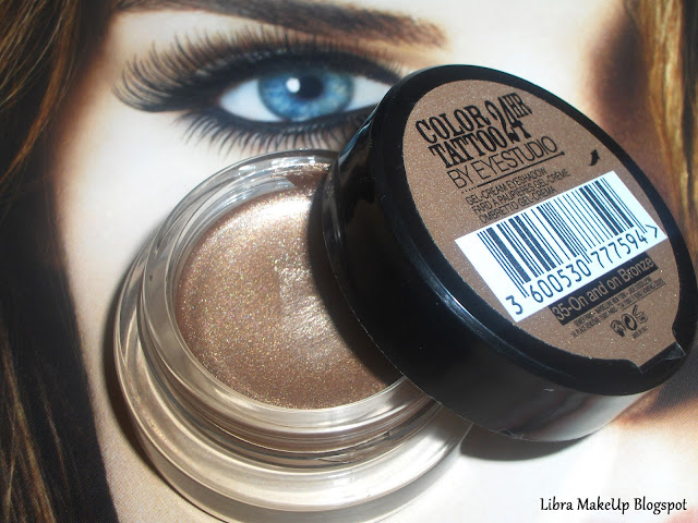 maybelline bronze eyeshadow göz farı