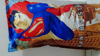 Sarung Bantal Cinta Superman Kain Katun Jepang Murah Surabaya